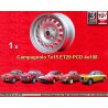 1 Felge Campagnolo 7x15 4x108 Alfa Romeo GTA  GTA 105 Coupe Spider GT GTC Montreal silver