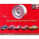 Alfa Romeo Campagnolo 6x15 ET28.5 4x108 silver Giulia, 105 Berlina, Coupe, Spider, GT GTA GTC cerchio wheel jante llanta felge
