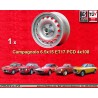 1 wheel Campagnolo 6.5x15 4x108 Alfa Romeo GTA  GTA 105 Coupe Spider GT GTC Montreal Giulia silver