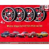 4 Felgen Vega 6x14 4x108 Alfa Romeo GT  GT GTA 105 Berlina Giulia Coupe Spider GTC matt black/diamond cut