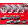 4 cerchi Penta 8x16 ET11 5x112 Mercedes 123  silver/diamond cut