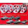 4 llantas Penta 8x17 + 10x17 5x112 Mercedes 123  123 108 109 116 107 126