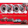 4 wheels Alpina 7x16 + 8x16 4x100 Opel Volkswagen BMW E30  E30 E21 Volkswagen Golf 1-3 Scirocco 1 2 Jetta 1 2 Vento Pass