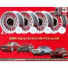 4 llantas Alpina 8x16 4x100 Opel Volkswagen BMW E30  E30 E21 Volkswagen Golf 1-3 Scirocco 1 2 Jetta 1 2 Vento Passat 35i