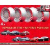4 Felgen Alpina 8x17 + 9x17 5x120 BMW E12  E12 E28 E34 M3 E30 E24 E23 E32
