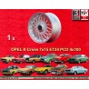 1 llanta BBS 7x15 4x100 Volkswagen Opel Mazda Audi BMW E30  E30 E21 Kadett Manta Ascona MX-5 MX5 Golf Passat silver