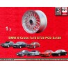 1 wheel BBS 7x15 5x120 BMW M3  M3 E30 serie 5 E12 E28 E34 serie 6 E24 serie 7 E23 E32 E3 E9 silver
