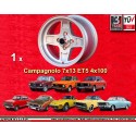 1 Felge Campagnolo 7x13 4x100 Opel Volkswagen BMW 1502  1502 1602 1802 2002 tii 3 E21 Kadett B-C Manta Ascona A-B GT Oly
