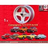 1 llanta Campagnolo 7x13 4x100 Opel Volkswagen BMW 1502  1502 1602 1802 2002 tii 3 E21 Kadett B-C Manta Ascona A-B GT Ol