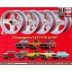 4 cerchi Campagnolo 7x13 ET5 4x100 Opel Volkswagen BMW 1502  silver