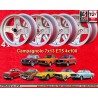 4 Felgen Campagnolo 7x13 4x100 Opel Volkswagen BMW 1502  1502 1602 1802 2002 tii 3 E21 Kadett B-C Manta Ascona A-B GT Ol
