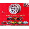1 jante Minilite 9x13 4x100 Opel Volkswagen BMW 1502  1502 1602 1802 2002 tii 3 E21 Kadett B-C Manta Ascona A-B GT Olymp