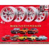 4 wheels Minilite 7x13 4x100 Opel Volkswagen BMW 1502  1502 1602 1802 2002 tii 3 E21 Kadett B-C Manta Ascona A-B GT Olym