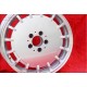 1 Felge Gullideckel 8x17 ET34 5x112 Mercedes w124 w129 w201 w203 w208 w209 w210 w170 w171 HO silver/diamond cut