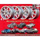 Mercedes Minilite 6x14 ET30 5x112 silver/diamond cut Consul, Granada, P5, P6, P7, Mercedes 108 109 113 114  cerchi wheels jantes