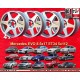 4 Felgen Evo 8.25x17 5x112 Mercedes 124  124 129 201 202 203 204 207 208 209 210 211 212 170 171 172 HO silver/diamond c