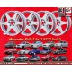 4 llantas Evo 7.5x17 5x112 Audi Mercedes 124  124 129 140 201 202 203 204 207 208 209 210 211 212 170 171 172 HO Audi 80