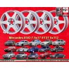 4 cerchi Evo 7.5x17 ET37 5x112 Audi Mercedes 124  silver