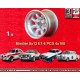 Ford Minilite 8x13 ET-6 4x108 silver/diamond cut Escort Mk1-2, Capri, Cortina cerchio wheel llanta Felge jante