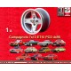 Fiat Campagnolo 7x13 ET10 4x98 silver 124 Spider Coupe X1/9 cerchio wheel jante felge llanta