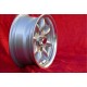 Felge Mini Minilite 6x13 ET16 4x101.6 silver/diamond cut Mini Mk1-3