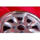 Mini Minilite 6x13 ET16 4x101.6 silver/diamond cut Mini Mk1-3 wheel