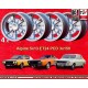 1 pz. cerchio Renault A110 5x13 ET24 3x150 silver A110,R12, R15, R16, R17