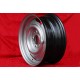 1 pz. cerchio Mercedes OE steel 6x14 ET30 5x112 black 108 109 110 111 112 113 114 115 116 123 126