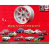 1 cerchio Minilite 7x13 ET-7 4x101.6 Mini Mk1-3  silver/diamond cut