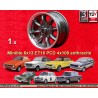 1 wheel Minilite 6x13 4x108 Lotus Talbot Sunbeam Ford Escort  Escort Mk1-2 Capri Cortina Caterham Seven Westfield anthra
