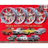 4 Felgen Minilite 6x13 4x108 Lotus Talbot Sunbeam Ford Escort  Escort Mk1-2 Capri Cortina Caterham Seven Westfield silve