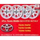 Toyota Minilite 6x14 ET22 4x114.3 silver/diamond cerchio wheel jante felge llanta