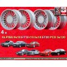 4 llantas Alpina 9x18 + 10.5x18 5x120 BMW E34  E34 E24 E23 E32 8 E31