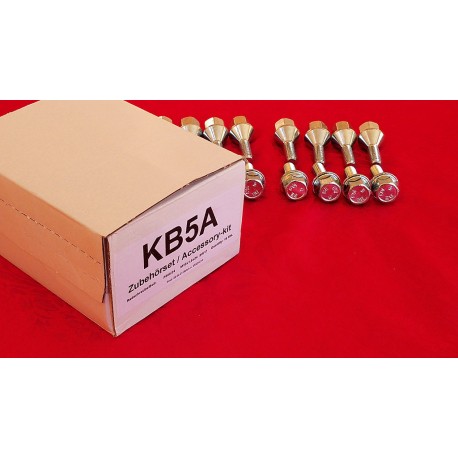 bolt 16 pcs Kit M10x1.5x24mm Fiat 500 60 degree seat
