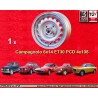 1 wheel Campagnolo 6x14 4x108 Alfa Romeo Giulia  Giulia 105 Berlina Coupe Spider GT GTA GTC silver