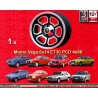 1 wheel Vega 6x14 4x98 Fiat Alfa Romeo GTV  GTV Alfetta GT Alfasud Giulietta 33 75 90 164 FIAT 124 Berlina Coupe Spider 