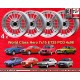 Alfa Romeo WCHE 7x15 ET25 4x98 silver/diamond cut Alfetta, Alfetta GT GTV 33 75 1.6i 1.8i 2.0TDI 90 cerchi wheels jantes felgen 