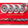4 wheels WCHE 7x15 5x98 Alfa Romeo Alfetta  Alfetta GTV 2.5 75 1.8T 2.0i 3.0i 156 164 silver/diamond cut