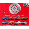 1 cerchio Ronal A1 7x15 ET25 4x98 Fiat  Lancia Alfa Romeo  Alfetta  silver
