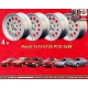 Alfa Romeo Ronal 7x15 ET25 5x98 silver Alfetta GTV 2.5, 75 1.8T, 2.0i, 3.0i, 164, Spider-GTV Type 916 cerchi wheels jantes llant