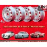 4 llantas TZ 5.5x15 4x145 Lancia Aurelia  Aurelia serie 1-3 silver