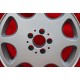 1 pc. jante Mercedes 8 Holes 8x17 ET34 5x112 silver 124 129 201 202 203 208 209 210 HO 170 171