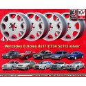 4 llantas 8 Holes 8x17 5x112 Mercedes 124  124 129 201 202 203 208 209 210 HO 170 171 silver