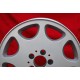 1 pc. jante Mercedes 8 Holes 8x17 ET11 5x112 silver 107 108 109 116 123 126