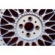 1 wheel RC90 7.5x17 4x100 BMW E30  E30 E21 Z1 3 series  silver/diamond cut