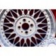 1 cerchio RC90 8.5x17 ET25 4x100 BMW E30  silver/diamond cut
