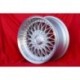 1 wheel RC90 8.5x17 5x120 BMW E36  E36 E46 3 series silver/diamond cut