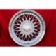 1 Felge RC90 8.5x17 5x112 Mercedes 124  124 129 140 201 202 203 204 207 208 209 210 211 212 170 171 172 HO silver/diamon