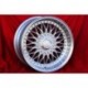 1 jante RC90 8.5x17 5x112 Mercedes 124  124 129 140 201 202 203 204 207 208 209 210 211 212 170 171 172 HO silver/diamon