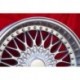 1 jante RC90 8.5x17 5x112 Mercedes 124  124 129 140 201 202 203 204 207 208 209 210 211 212 170 171 172 HO silver/diamon